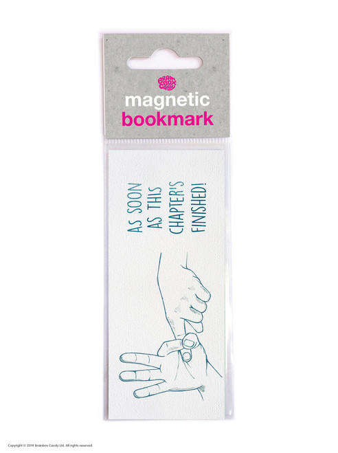 Rude Magnetic Bookmark Chapter Finished By Brainbox Candy