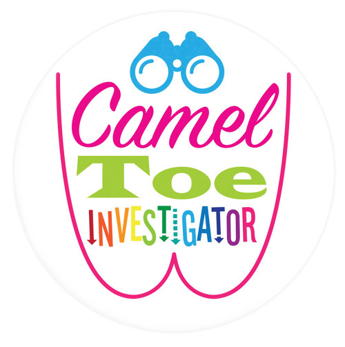 Funny Badge Camel Toe Investigator