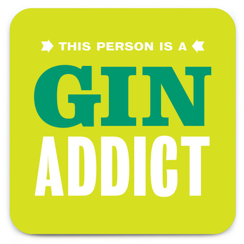 Funny Coaster - Gin Addict