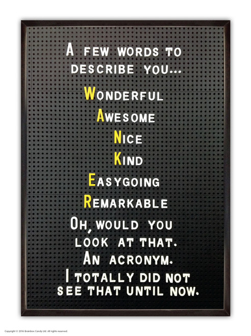 Rude A6 Notebook W..Acronym