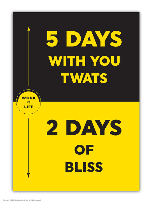 Rude A6 Notebook 5 Days With You T-Words