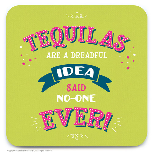Funny Coaster - Tequilas By Brainbox Candy
