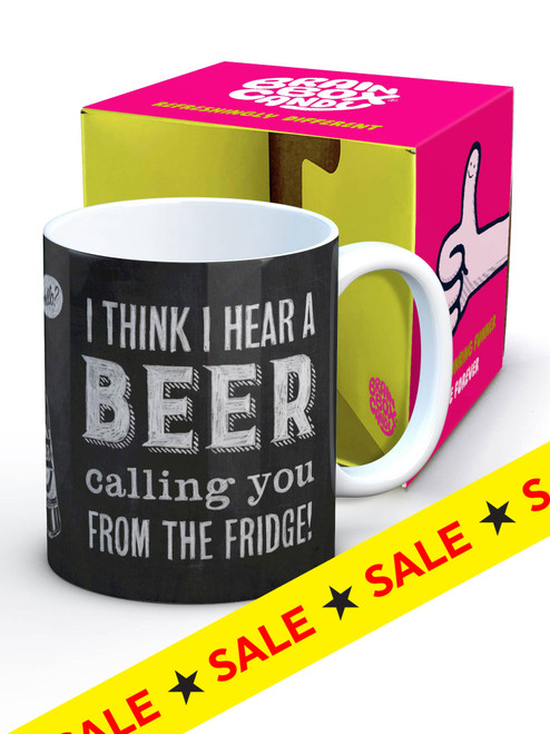 Funny Boxed Mug Beer Calling