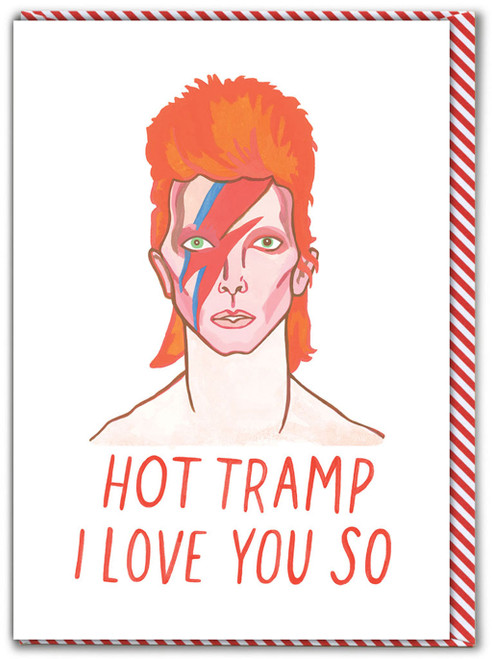 Bowie Birthday Card By Fran Hooper