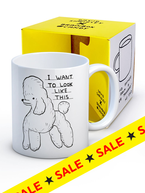 Funny Boxed Mug Want To Look Like This By David Shrigley