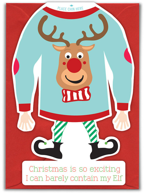 Funny Christmas Card - So Exciting