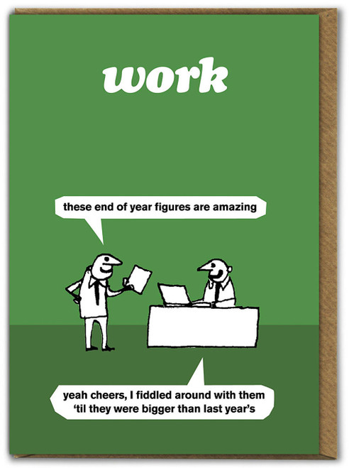 Funny Birthday Card Work Amazing Figures By Modern Toss