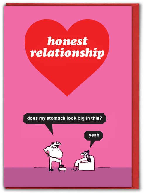 Funny Valentines Card Honest Relationship By Modern Toss