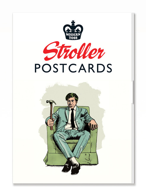 Rude Pack of 20 Postcards - Stroller By Modern Toss