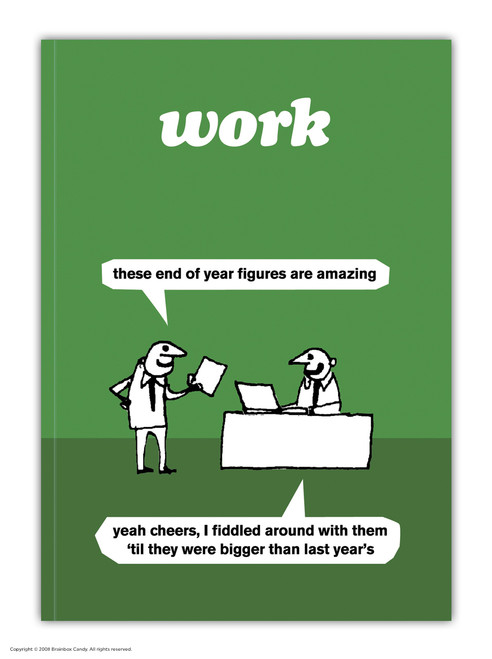 Funny A6 Notebook Amazing Figures By Modern Toss