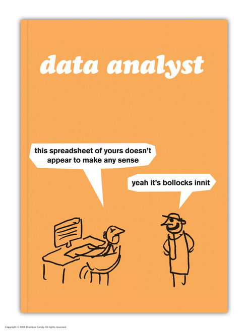 Rude A6 Notebook Data Analyst By Modern Toss