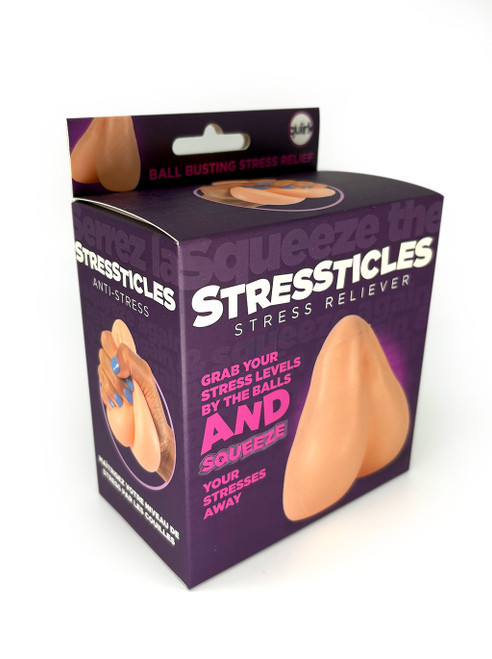 Rude Cheeky Gift - Stressticles By Spencer and Fleetwood