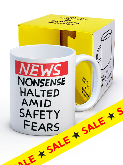 Funny Boxed Mug Nonsense Halted By David Shrigley