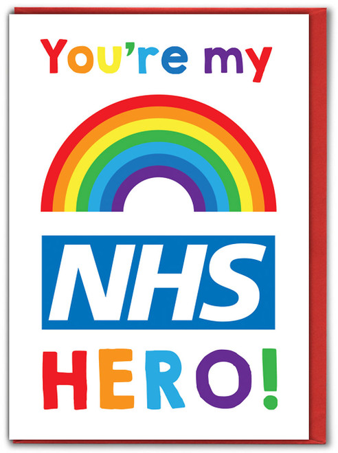 Funny Isolation Birthday Card NHS Hero