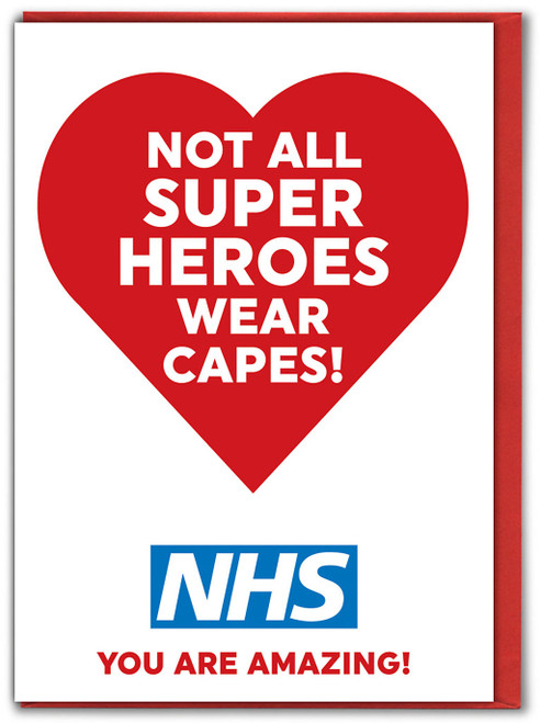 Funny Isolation Birthday Card Not All Superheroes Wear Capes