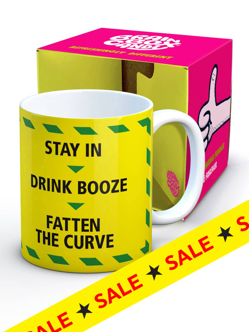 Funny Boxed Mug Stay In Drink Booze