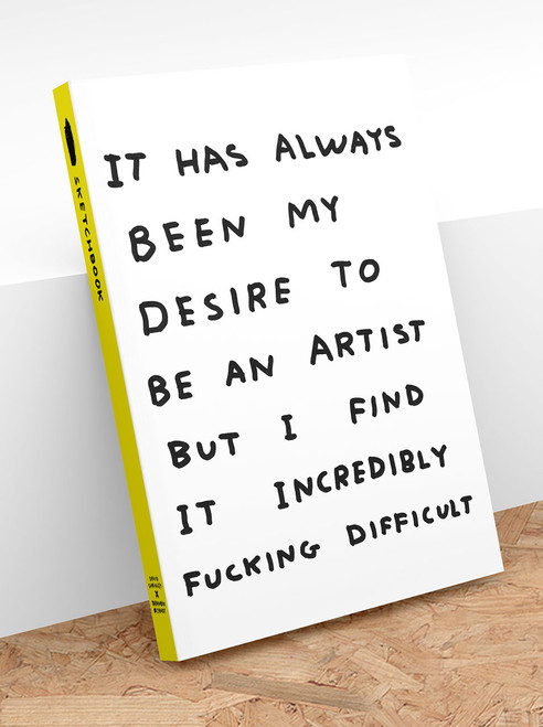 Funny Gift - Artists Sketchbook - Be An Artist By David Shrigley