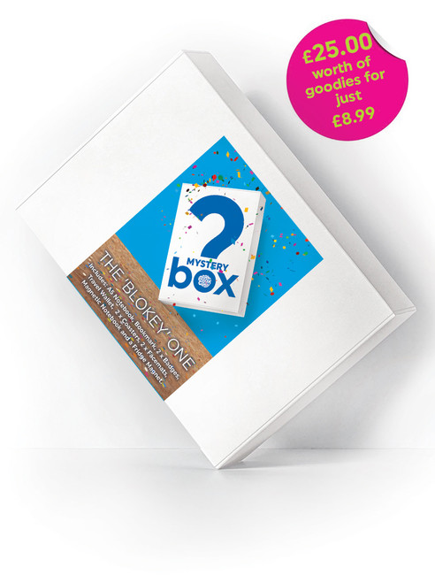 Funny Bundle of Mystery Blokey Gifts In A Box - £25 Of Goodies For Just £7.49 - What A Bargain!