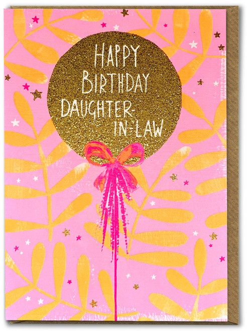 Happy Birthday Daughter-In-Law Card By Paper Salad