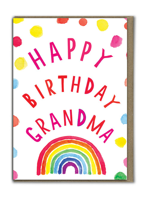 Happy Birthday Grandma Card By Earlybird