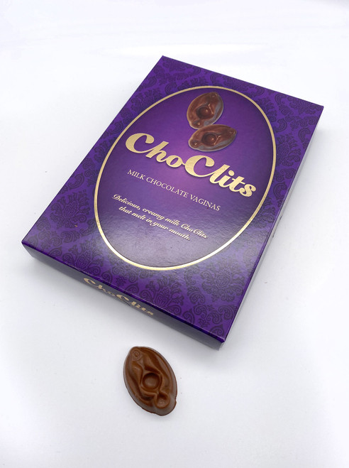 Rude Cheeky Gift - ChoClits Milk Chocolate Vaginas By Spencer and Fleetwood