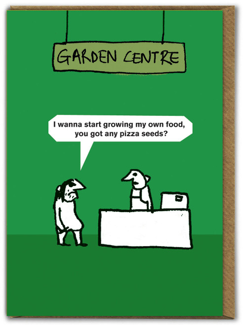 Funny Birthday Card Garden Centre By Modern Toss