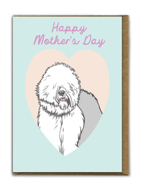 Old English Mother's Day Card By Fran Hooper