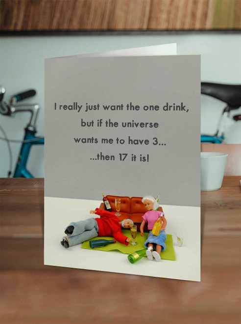 Funny Birthday Card 17 It Is! By Bold and Bright
