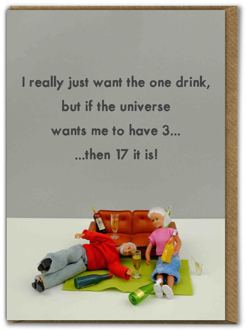 Funny Birthday Card 17 It Is! By Bold and Bright