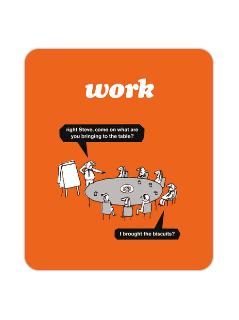 Funny Gift - I Brought The Biscuits Mouse Mat Pad By Modern Toss