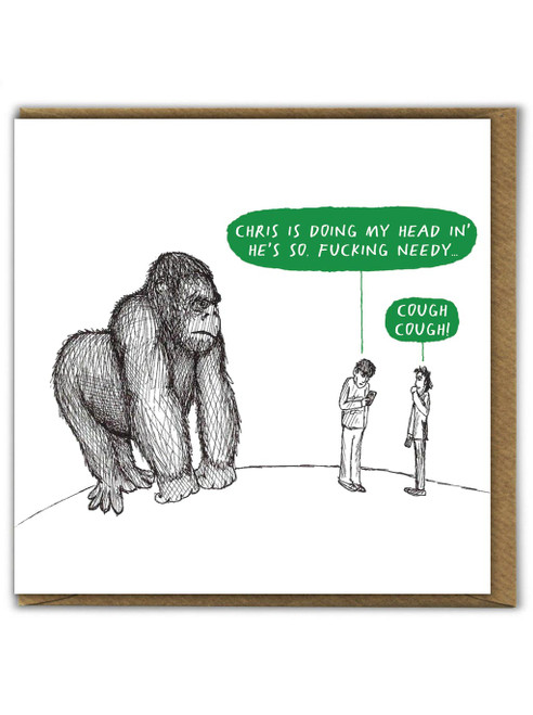 Rude Birthday Card So Needy By Jim Titley