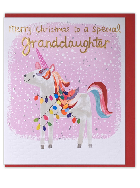 Christmas Card For Granddaughter By Paper Salad