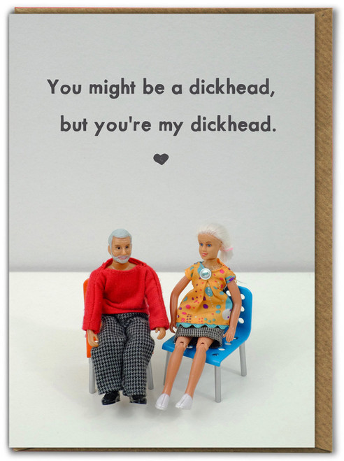 Rude Valentines Card My Dickhead By Bold and Bright