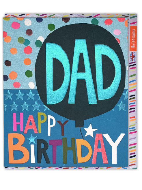 Happy Birthday Dad Card By Paper Salad