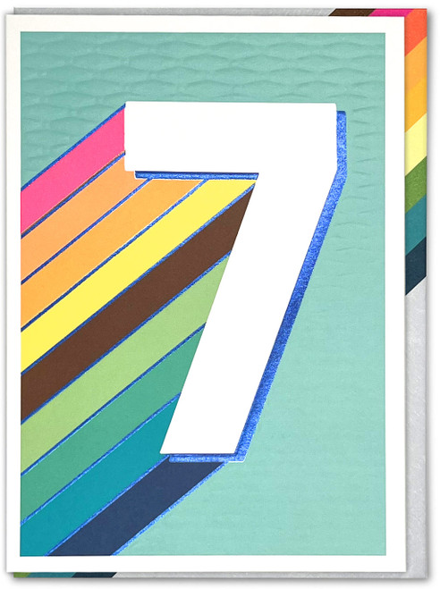 7th Birthday Card - Jamboree Age 7 By Paper Salad