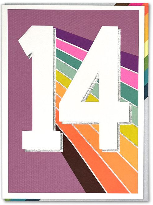 14th Birthday Card - Jamboree Age 14 By Paper Salad