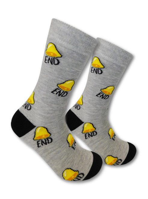 Rude Gift For Him or Her - Funny Bellend Socks by Urban Eccentric
