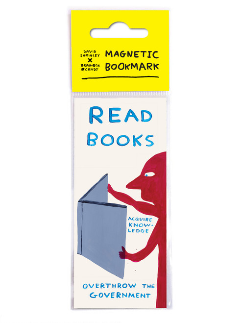 Funny Magnetic Bookmark Read Books By David Shrigley