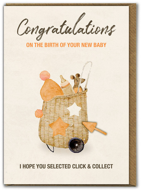 New Baby Card - Click & Collect