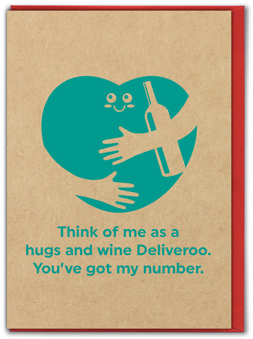 Thinking Of You Card - Deliveroo