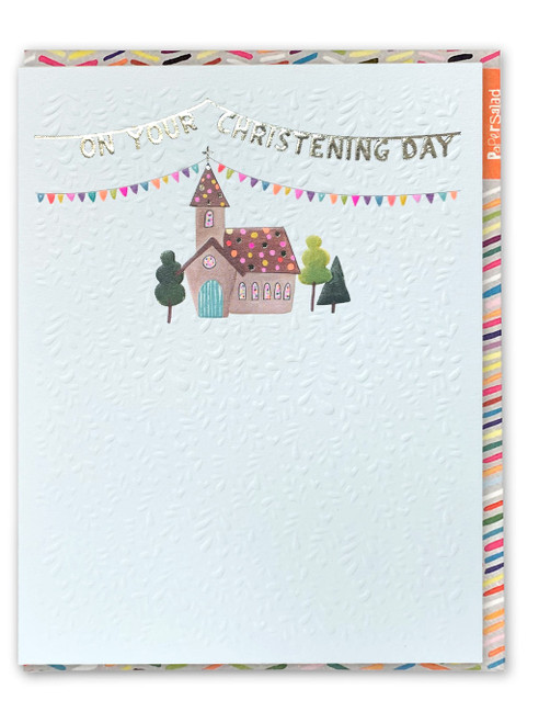 Cute Christening Day Card By Paper Salad