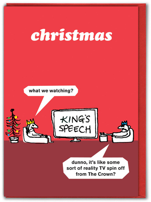 King's Speech By Modern Toss