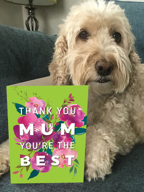 Funny Mother's Day Card Thank You Mum