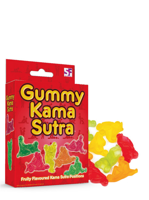 Rude Cheeky Gift - Gummy Kama Sutra Fruit Flavoured Sweets By Spencer and Fleetwood