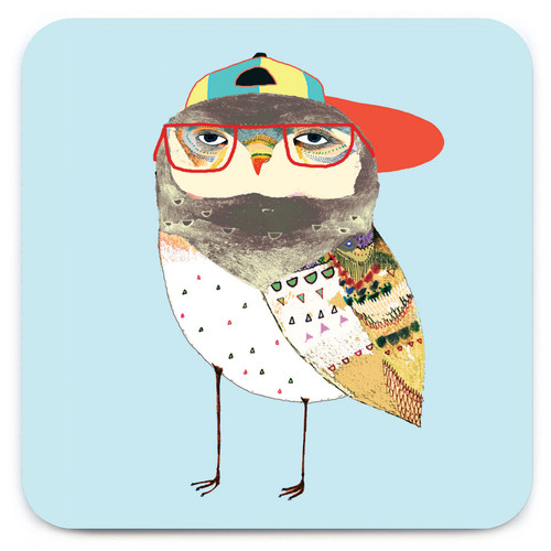 Funny Owl Coaster