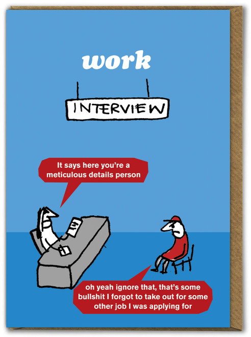 Funny Card - Interview Details By Modern Toss