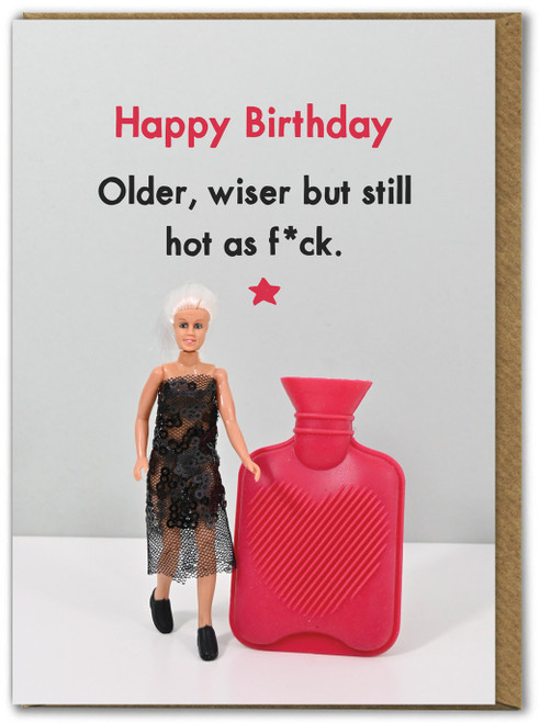 Funny Birthday Card Hot bday By Bold & Bright