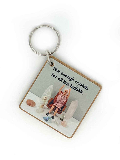 Funny Keyring Crystals By Bold and Bright