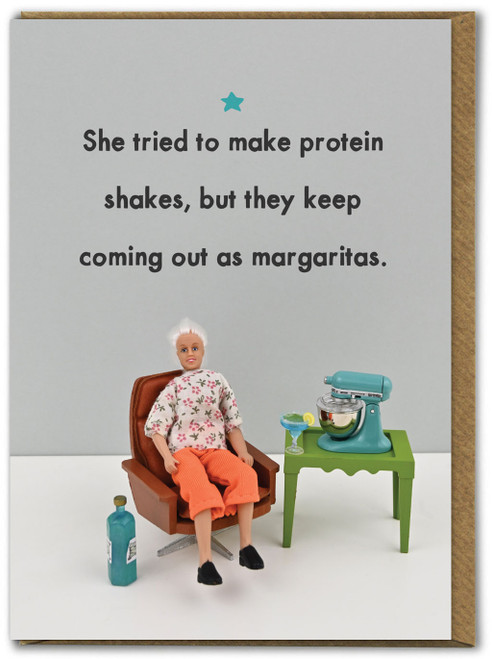 Funny Birthday Card Margaritas By Bold & Bright