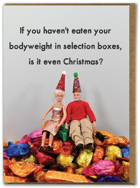 Funny Christmas Card Selection Box By Bold & Bright